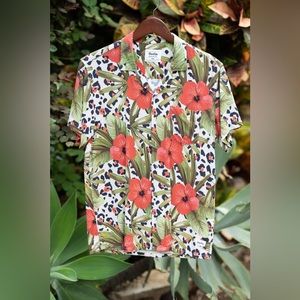 Leo Floral button up shirt - Duvin